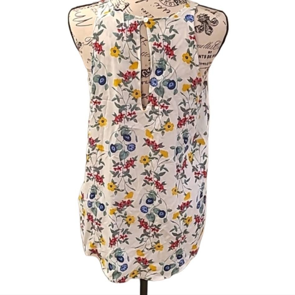 Old Navy Floral Print Tank Top Size M - Picture 2 of 8